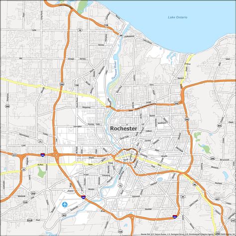 rochester new york map|rochester ny and surrounding area map.